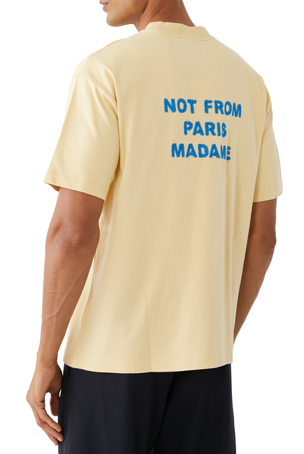 Le Slogan Cotton T-Shirt